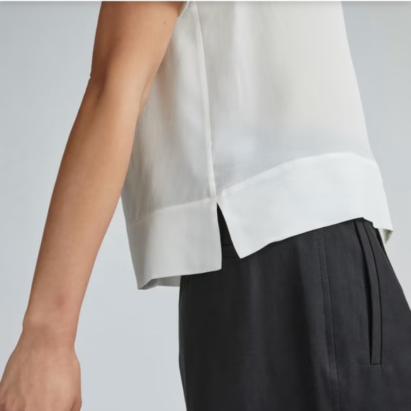 Everlane Silk Button Down Top The Notch Shirt - Picture 4 of 11